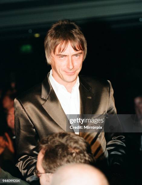 Paul Weller at Q Awards, London, October 1998.