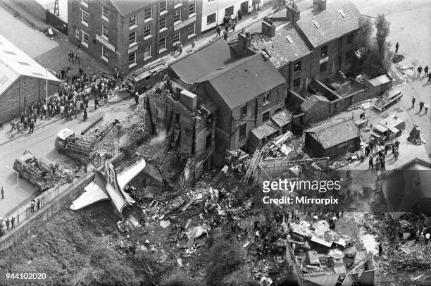 Stockport Air Disaster was the crash of a Canadair C-4 Argonaut aircraft owned by British Midland Airways, registration G-ALHG, near the centre of...