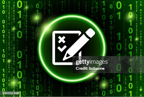 檢查清單二進位代碼向量模式背景 檢查清單二進位代碼向量模式背景