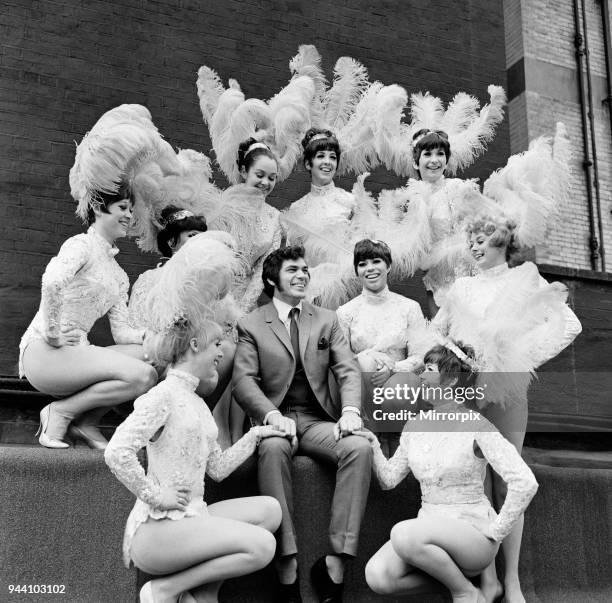 Lucky Engelbert Humperdinck - for not only has he just spent four months at the London Palladium with nine gorgeous chorus girls, but the girls have...