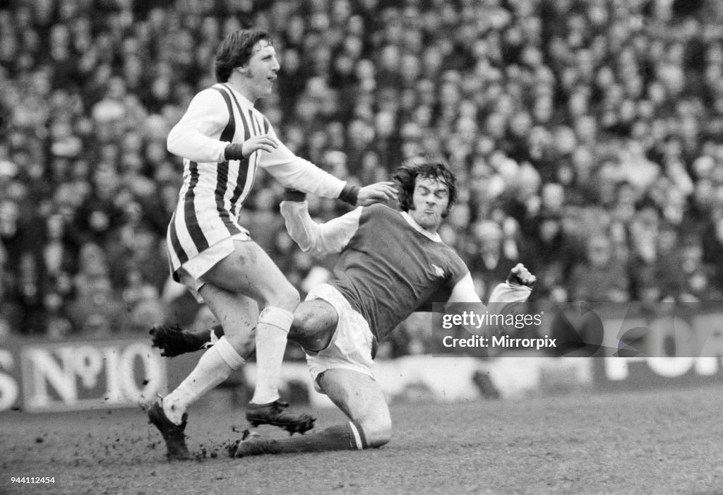 WBA v Arsenal 1970-1971 Season