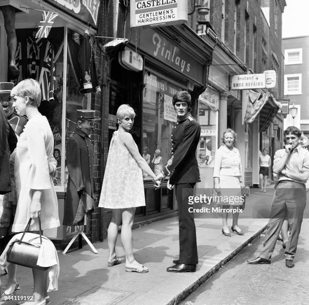 Street Scenes, Carnaby Street, London, 1st July 1967.