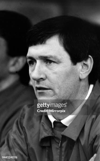 Middlesbrough F.C. Manager Bruce Rioch, 4th February 1989.