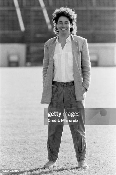 Leyton Orient F.C. Footballer Barry Silkman, 25th January 1985.