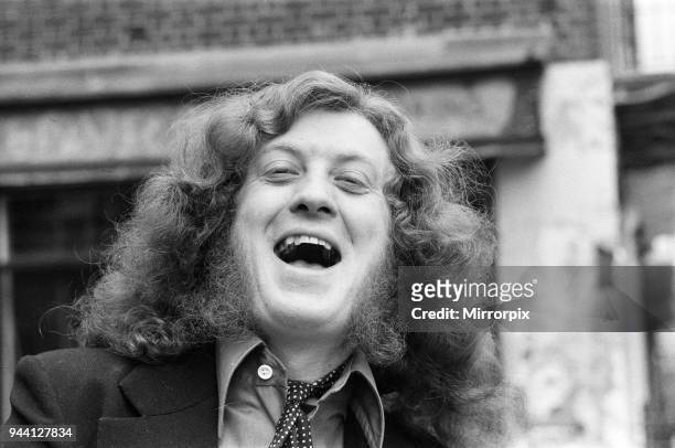 Lead singer of Slade, Noddy Holder, was full of laughs in London for on Thursday he and the group celebrate 10 years together, which coincides with...
