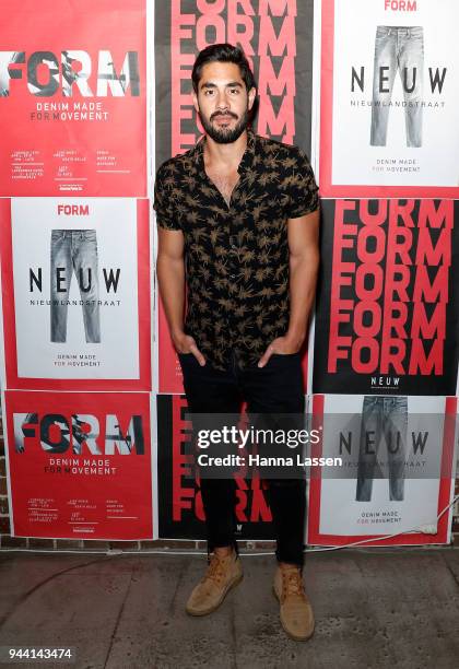 Tai Hara attends the Neuw Denim Party at The Lansdowne on April 10, 2018 in Sydney, Australia.