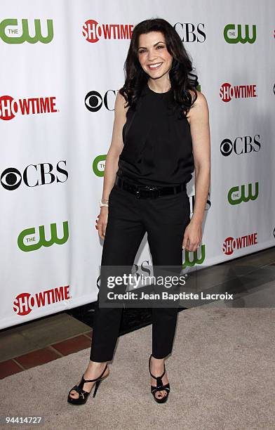 Julianna Margulies arrives at the 2009 TCA Summer Tour - CBS, CW and Showtime All-Star Party at the Huntington Library on August 3, 2009 in Pasadena,...