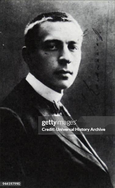 Photographic portrait of Maurice Ravel a French composer, pianist and conductor. Dated 20th century.