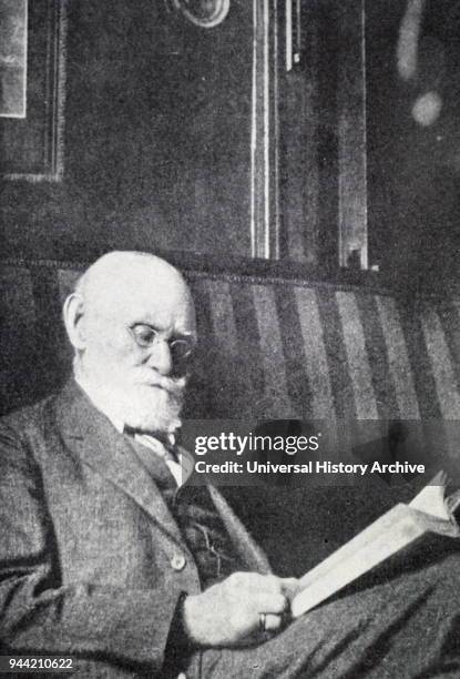 Photograph of Ivan Pavlov a Russian physiologist known primarily for his work in classical conditioning. Dated 20th century.