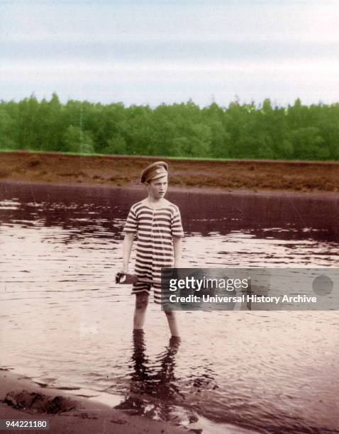 Alexei Nikolaevich Romanov ; Tsarevich and heir apparent to the throne of the Russian Empire. He was the youngest child and only son of Emperor...