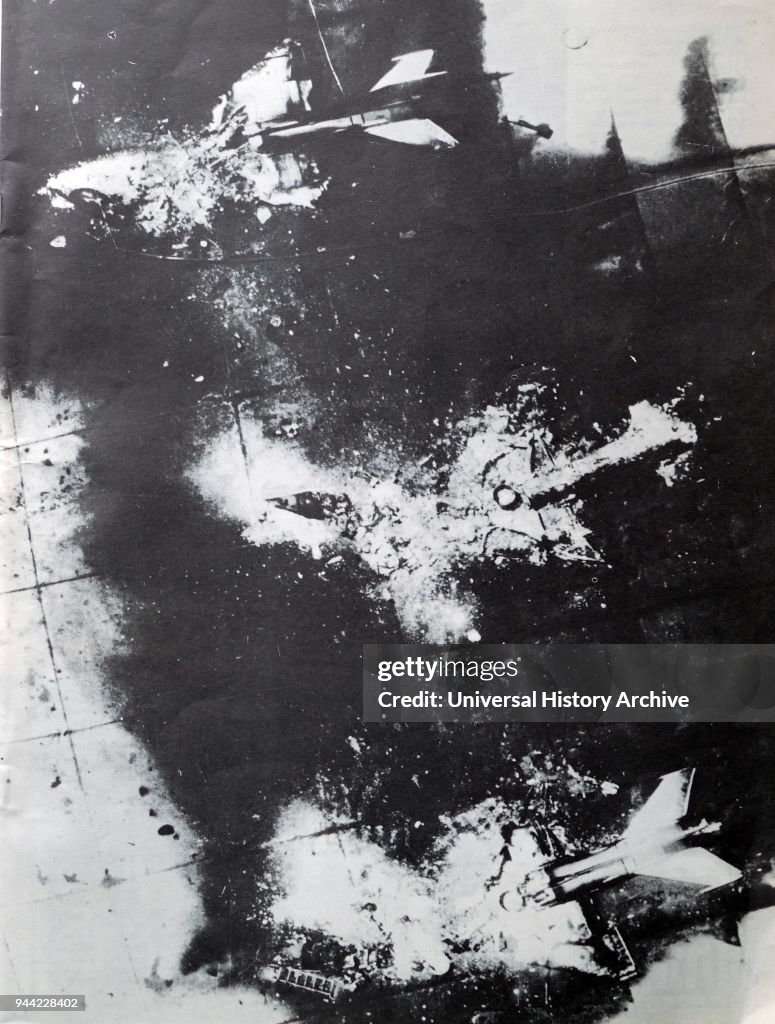 Egyptian Air force was destroyed in the early stages of the Six Day War, 1967.