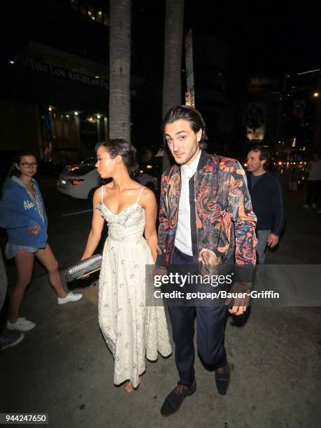 Taylor Russell is seen on April 09, 2018 in Los Angeles, California.