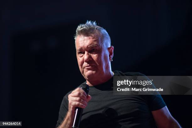 Jimmy Barnes performs at Brisbane City Hall on April 10, 2018 in Brisbane, Australia.