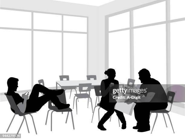 student councelling - 3 pointer stock illustrations