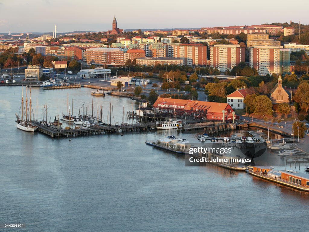 View of harbor