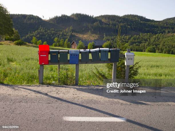 Mail Box Rows Row Of Mail Boxes Photos and Premium High Res Pictures - Getty Images