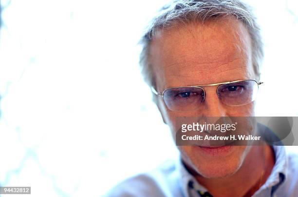 Actor Christopher Lambert during a portrait session on day six of the 6th Annual Dubai International Film Festival held at the Madinat Jumeriah...