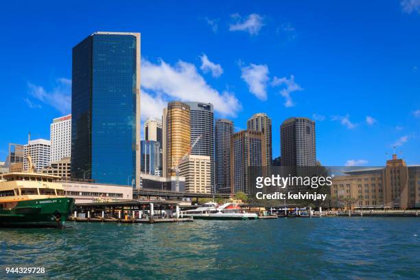circular quay in sydney, australia - kelvinjay stock pictures, royalty-free photos & images