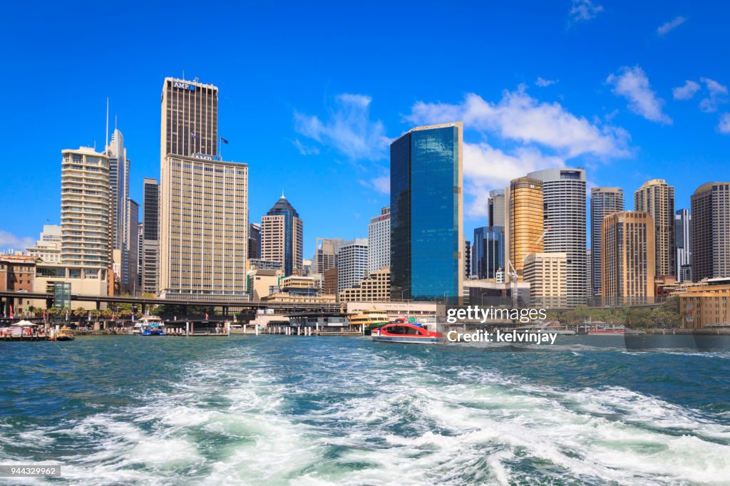 Circular Quay in the heart of Sydney, Australia