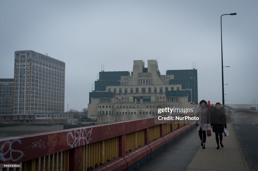The MI6 Building In London