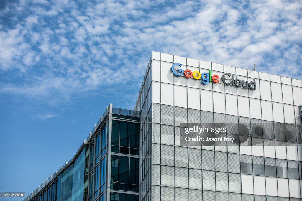 Google Cloud Gebäude im Silicon Valley