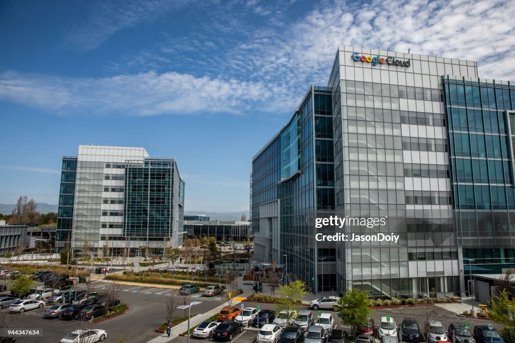 Google Cloud Buildings in Silicon Valley