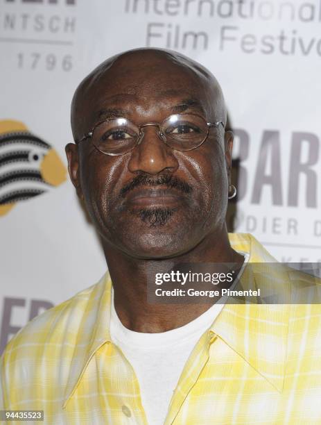 Actor Delroy Lindo attends the special tribute to Johnny Depp at the 6th Annual Bahamas Film Festival at the Balmoral Club on December 13, 2009 in...