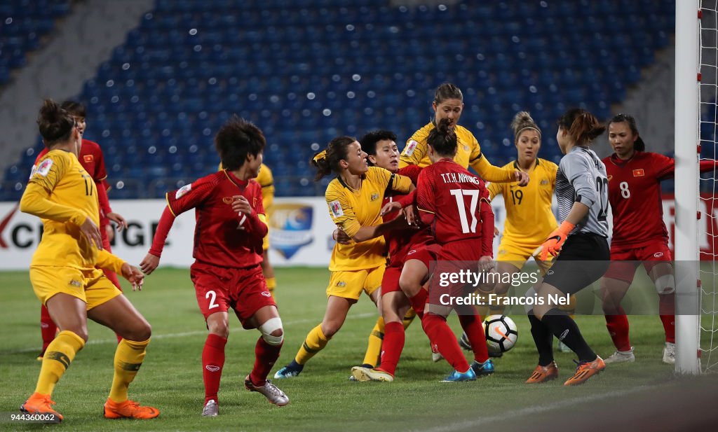 Vietnam v Australia - AFC Women's Asian Cup Group B