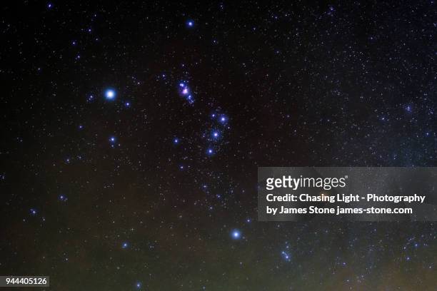 orion constellation - constellation stock pictures, royalty-free photos & images