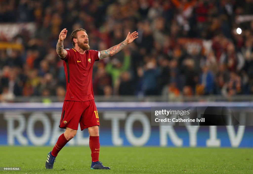 AS Roma v FC Barcelona - UEFA Champions League Quarter Final Second Leg
