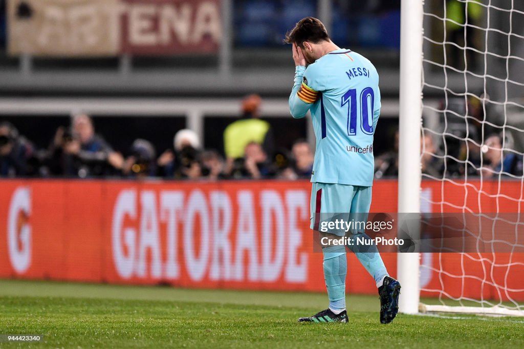 Roma v FC Barcelona
UEFA Champions League Quarter Final 
10/04/2018.