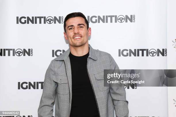 Anthony Crolla attends the Ignition Card Launch at The Colony on April 10, 2018 in Wilmslow, England.