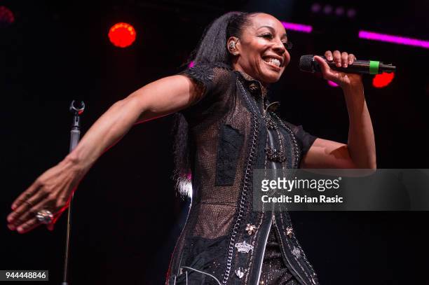 Terry Ellis of En Vogue performs live on stage at O2 Indigo on April 10, 2018 in London, England.