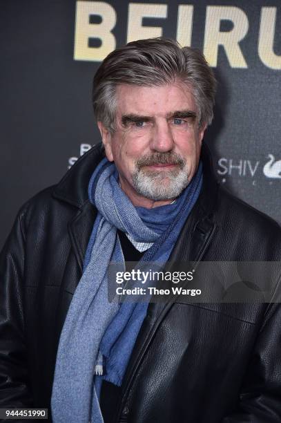 Tom Freston attends the "Beirut" New York Screening at The Robin Williams Center on April 10, 2018 in New York City.