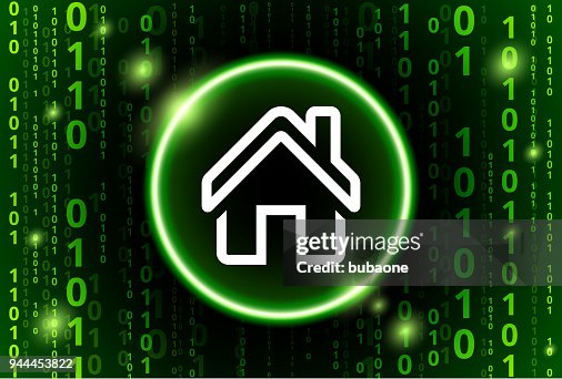 Home Binary Code Vector Pattern Background Home Binary Code Vector Pattern Background