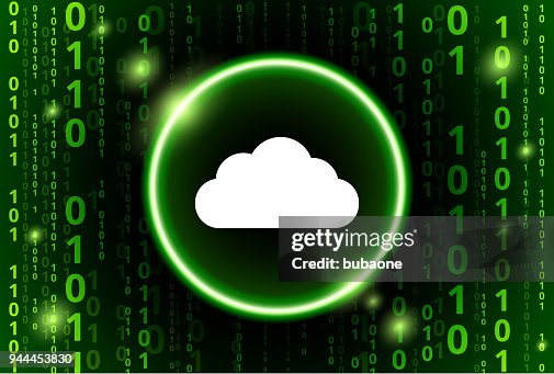 Cloud Binary Code Vector Pattern Background Cloud Binary Code Vector Pattern Background