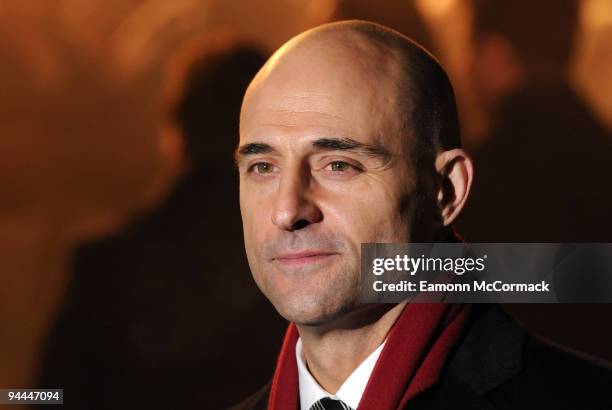 Mark Strong attends the World Premiere of Sherlock Holmes at Empire Leicester Square on December 14, 2009 in London, England.