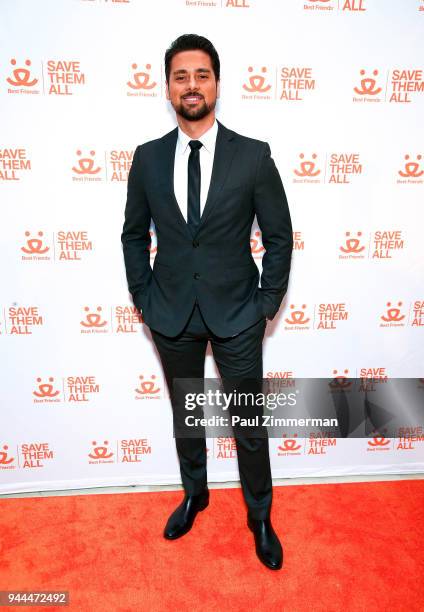 Actor J.R. Ramirez attends 3rd Annual Best Friends Animal Society New York City Gala at Guastavino's on April 10, 2018 in New York City.