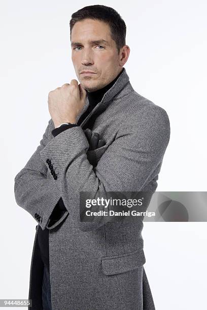 Actor Jim Caviezel poses for a portrait session on November 5 New York, NY. Published Image. .