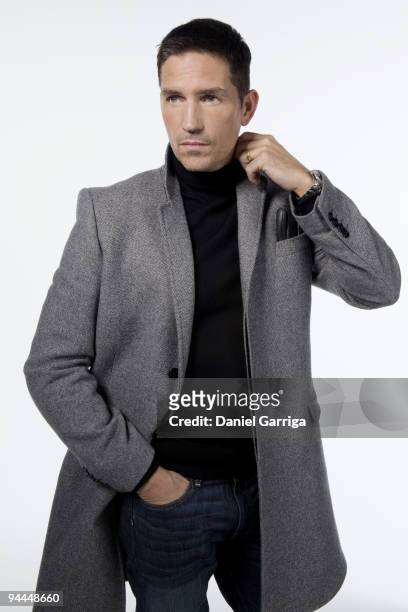 Actor Jim Caviezel poses for a portrait session on November 5 New York, NY. Published Image. .