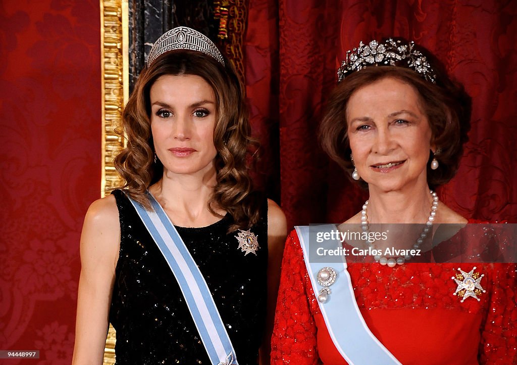 Spanish Royals Host Gala Dinner in Honour of The President Of Vietnam