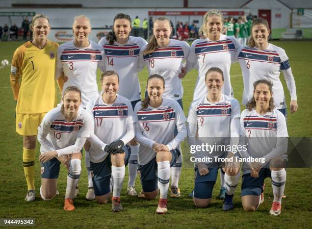 Caroline Graham Hansen, Kristine Minde, Guro Reiten, Isabell Herlovsen, Ingrid Moe Wold, Ingrid Hjelmseth, Maria Thorisdottir, Ingrid S Engen, Frida...