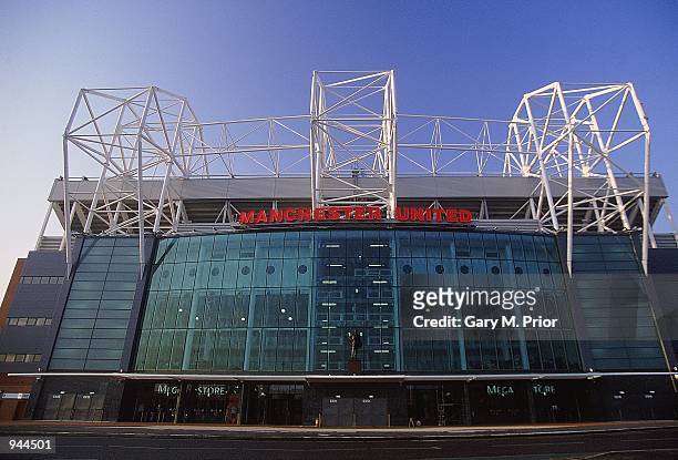 General view of Old Trafford, home of Manchester United FC , in Manchester, England. \ Mandatory Credit: Gary M Prior/Allsport