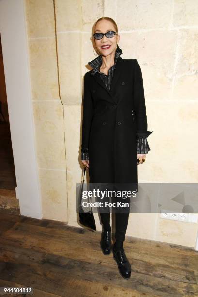 Katinka de Montal attends the "Bel RP" 10th Anniversary at Atelier Sevigne on April 10, 2018 in Paris, France.