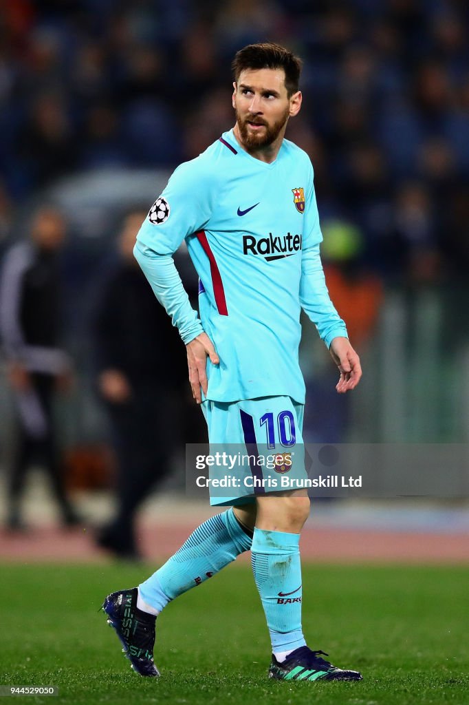 AS Roma v FC Barcelona - UEFA Champions League Quarter Final Leg Two