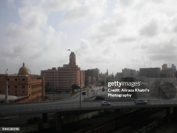 port trust building: karachi landmark, south asia pakistan - karachi stock exchange stock pictures, royalty-free photos & images