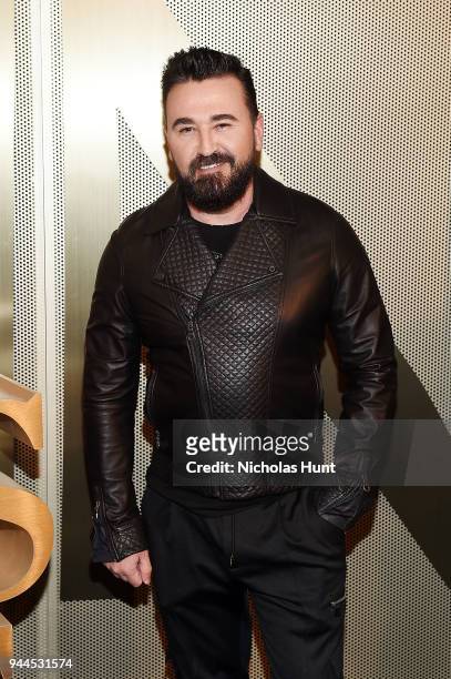 Chris Salgardo attends the Nordstrom Men's NYC Store Opening on April 10, 2018 in New York City.