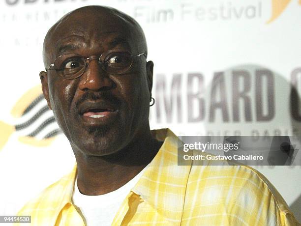 Actor Delroy Lindo attends the special tribute to Johnny Depp at the 6th Annual Bahamas Film Festival at the Balmoral Club on December 13, 2009 in...