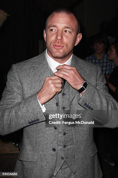 Guy Ritchie attends the world premiere after party of Sherlock Holmes held at Number 1 Mayfair on December 14, 2009 in London, England.