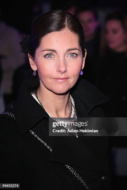 Cristiana Reali attends the Toshiba 'Go to Space' party at Palais De Tokyo on December 14, 2009 in Paris, France.